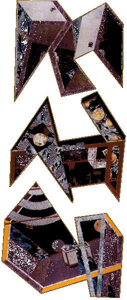 Portals I, II, and III.